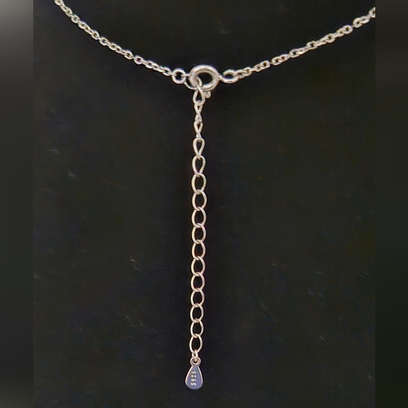 Pure New Devil Eye Moissanite Necklace women - Picture 6 of 13